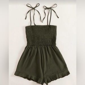 Olive Green Women’s Romper